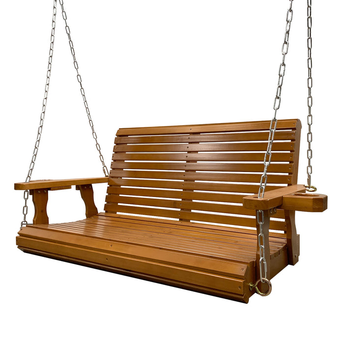 Wooden Porch Swing&Bench