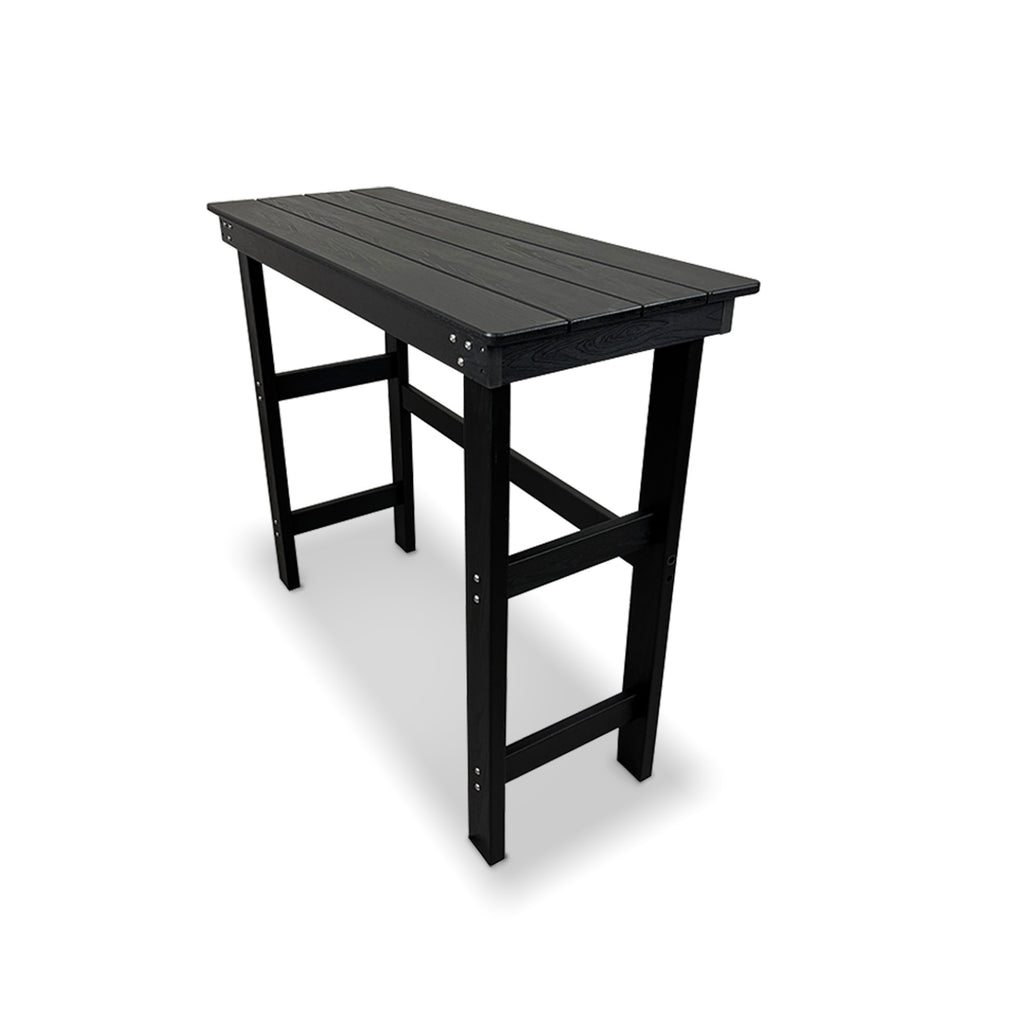 HDPE Patio Bar Table, Weather Resistant, for Poolside, Garden, Yard, Balcony (1 Piece)