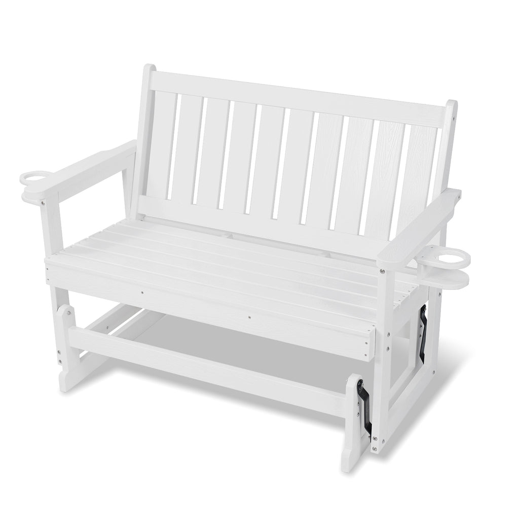 Patio Glider,  White