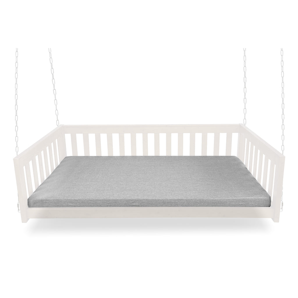 4-Inch Thick Cushion for 6.6 FT Wooden Porch Swing Bed – 76.3" x 40.5"