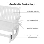 Patio Glider,  White