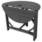 HDPE Patio Round Table 36 " All-Weather Outdoor Dining Table for Garden,Patio,Backyard