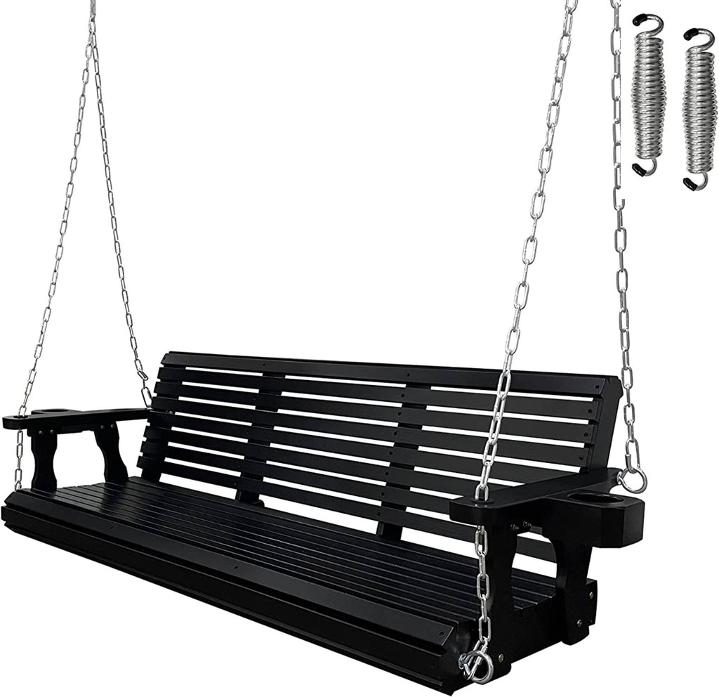 Porch Swing 5-feet, Black