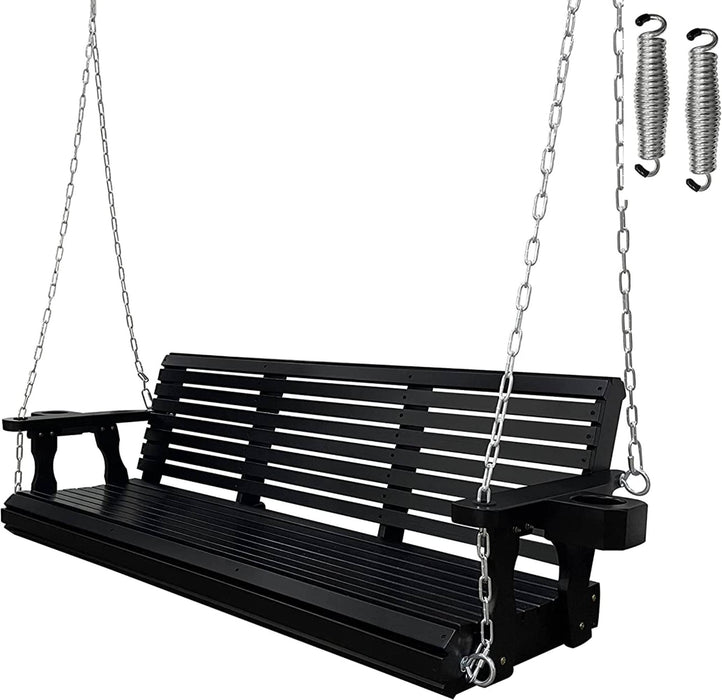 Porch Swing 5-feet, Black