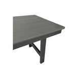 HDPE Patio Dining Table, with Umbrella Hole, Weather Resistant, for Outdoor, Garden, Yard (1 Piece - 70.7'' Table)
