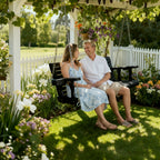 Porch Swing  4 FT Extra Large, Black