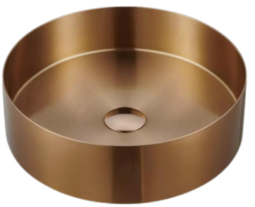 Stainless Steel Circular Bathroom Basin 4