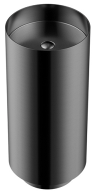 Round Stainless Steel Pedestal Sink Basin 3