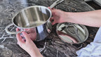 Fortune Candy 4-Quart Saucepan with Lid, Tri-Ply, 18/8 Stainless Steel, Advanced Welding Technology, Dishwasher Safe, Induction Ready, Mirror Finish