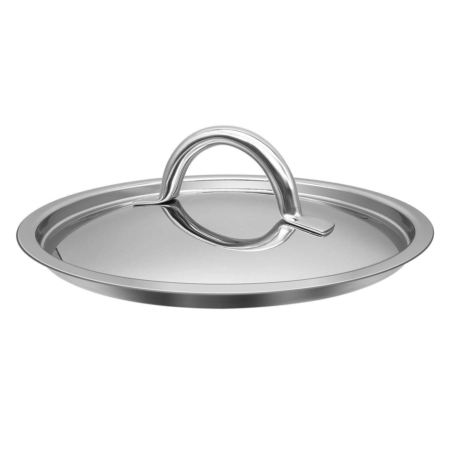 Fortune Candy 4-Quart Saucepan with Lid, Tri-Ply, 18/8 Stainless Steel, Advanced Welding Technology, Mirror Finish - Fortune Candy