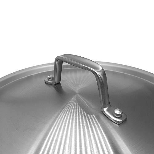 Fortune Candy 8-Inch Fry Pan with Lid, 3-ply, 18/8 Stainless Steel - Fortune Candy