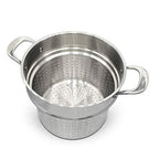 Fortune Candy 10-Quart Pasta Pot with Strainer Insert, 18/8 Stainless Steel - Fortune Candy