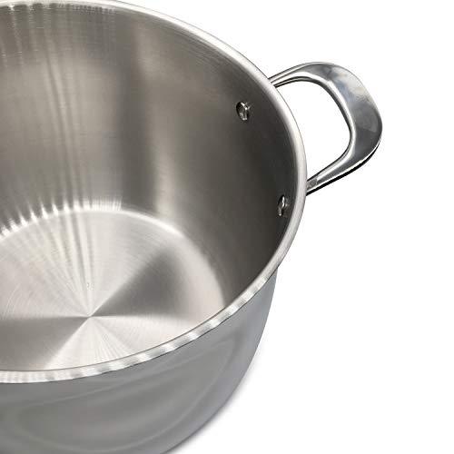 Fortune Candy 10-Quart Pasta Pot with Strainer Insert, 18/8 Stainless Steel - Fortune Candy