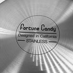 Fortune Candy 8-Inch Fry Pan with Lid, 3-ply, 18/8 Stainless Steel - Fortune Candy