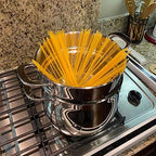 Fortune Candy 10-Quart Pasta Pot with Strainer Insert, 18/8 Stainless Steel - Fortune Candy