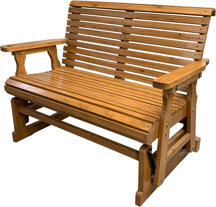 Wooden Patio Glider 2-Seater